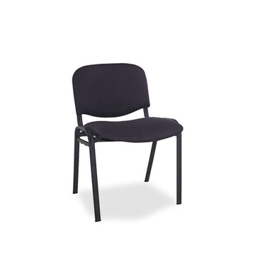 Alera® Alera Continental Series Stacking Chairs, Supports Up To 250 Lb, Black, 4-carton freeshipping - TVN Wholesale